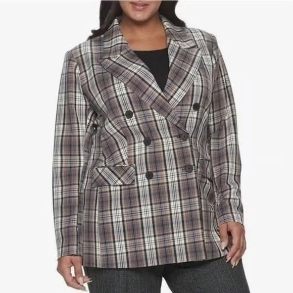 Cara Santana x Apt 9 Women’s menswear Blazer - Picture 1 of 12